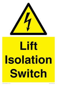 Lift Isolation Switch